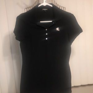 Women’s Black Express Polo shirt